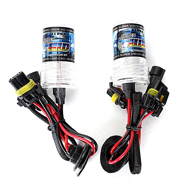 A pair H3 35W/55W Xenon HID Replacement Bulbs Lamps