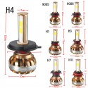 Pair 36W 6000K 3600LM H4 H7 H1 H3 H11 9005 9006 Car LED Headlight Driving Fog Lamp Bulb White