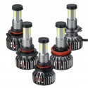 TXVSO8 X3 LED Car Headlights Bulbs H7 H8 H9 H11 9012 9006 9005 Fog Lights 120W 30000LM 6000K White Waterproof 360 Degree Lighting 12V 24V