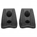 2Pcs/Set Rubber Wheel Chock Chocks Stop Brake Wedges Car Caravan Trailer Truck Block