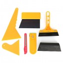 Car Window Tint 7 PCS Tools Kit Fitting For Film Tinting Scraper Application