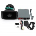 12V 8 Sound Car Truck Warning Alarm Loud Speaker Siren Horn MIC System Megaphone