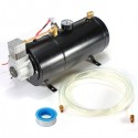 12Volt 120PSI Air Compressor 0.7 Gallon Tank Pump For Air Horn Vehicle Truck