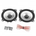 4 Inch 60W 88dB Car Audio Coaxial Speakers Systems Stereo Loudspeaker Subwoofer