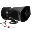 50W 12V 5Sounds Car Van Truck Speaker Loud Siren Horn 105db With MIC