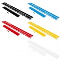 5pcs Car Side Body Racing Long Stripe Vinyl Hood Roof Decals Sticker Decor DIY