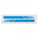 5pcs Car Side Body Racing Long Stripe Vinyl Hood Roof Decals Sticker Decor DIY