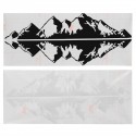 76x16cm Snow Mountain Car Stickers Vinyl Decal Auto Body Truck Tailgate Window Door Universal