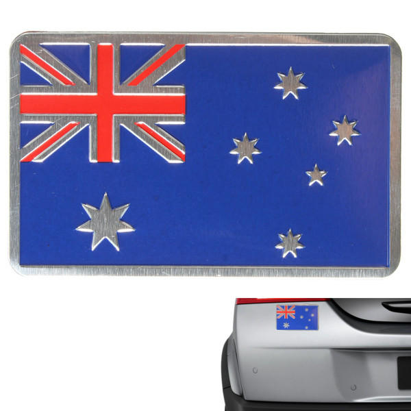 Aluminum Austrlia Flag Badge Australian Jack Pattern Car Sticker Emblem Decal Decoration