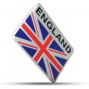 Aluminum England UK Flag Shield Emblem Badge Car Sticker Decal Universal For Truck Auto