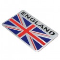 Aluminum England UK Flag Shield Emblem Badge Car Sticker Decal Universal For Truck Auto