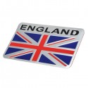 Aluminum England UK Flag Shield Emblem Badge Car Sticker Decal Universal For Truck Auto