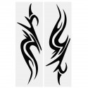 Car Van Racing Body Stripe Pinstripe Hood Side Decals Vinyl Stickers