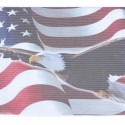 Car Window Stickers Decal American Flag Eagle USA Flags United States Truck Decor