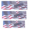 Car Window Stickers Decal American Flag Eagle USA Flags United States Truck Decor