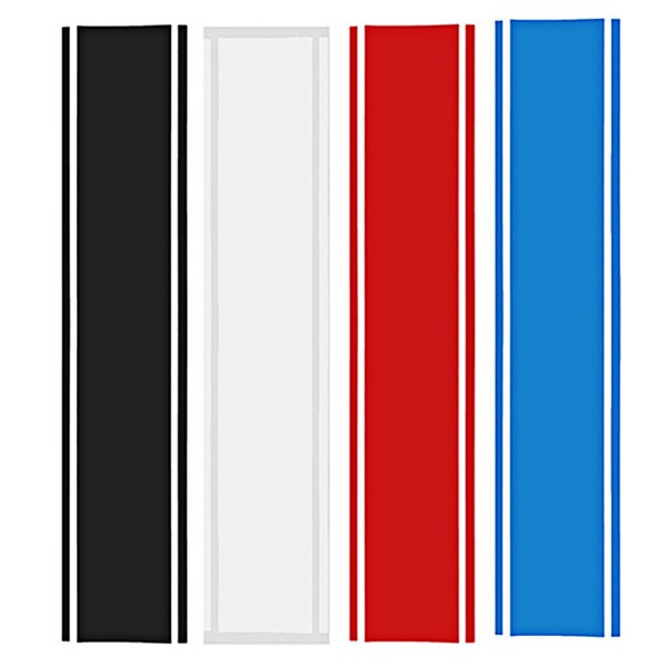 Universal 33x130cm Car Auto Vinyl Racing Stripe Sticker Hood Decal Body