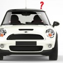 20cm Adorable Solid Question Mark Type Car Roof Ornament