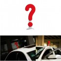 20cm Adorable Solid Question Mark Type Car Roof Ornament