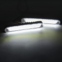 Dual Color 28LED Car Turn Signal Lights Daytime Running Fog DRL Lamp Waterproof Yellow+White