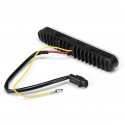 Dual Color 28LED Car Turn Signal Lights Daytime Running Fog DRL Lamp Waterproof Yellow+White