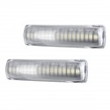 LED Side Marker Repeater Turn Indicator Lights Amber+ White For Land Rover Discovery 3 & 4 Freelander 2 Range Rover Sport