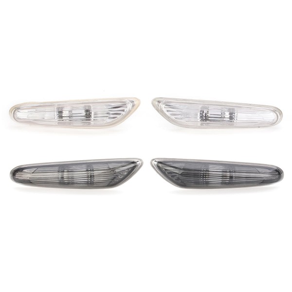 Pair Car Side Marker Lights Left Right Turn Indicator Signal Lamps for BMW E90 E91 E92 E93 2006-2011