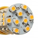 Universal 3157 Amber Yellow 54SMD LED Turn Signal Blinker Corner Light Lamp Bulb