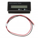 12V 6-63V LCD Acid Lead Lithium Battery Capacity Indicator Digital Voltmeter