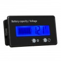 12V 6-63V LCD Acid Lead Lithium Battery Capacity Indicator Digital Voltmeter