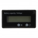 12V 6-63V LCD Acid Lead Lithium Battery Capacity Indicator Digital Voltmeter