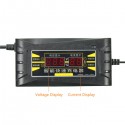 12V 6A Smart Fast Battery Charger For Car Motorcycle LCD Display