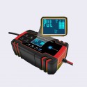 12V/24V 8A Touch Screen Pulse Repair LCD Battery Charger Red For Car Motorcycle Lead Acid Battery Agm Wet Gel