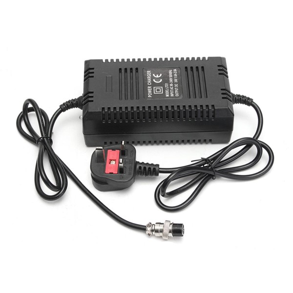 24V 2A Power Charger For Electric Scooter Three Port Inline Female Connector