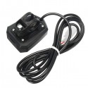 36V-100V 48V 5V 2A Handlebar Phone GPS USB Charger For E-scooter Bike Mount Clamp