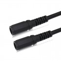 DC5.5*2.1MM Female-to-female Plug Splitter Adapter 5.5mm *2.1mm DC Connector Cable