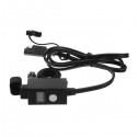 Motorcycle Dual USB Charger LED Digital Display SAE To USB 2.1A 5V Cable Waterproof