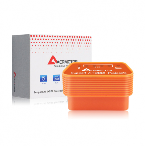 Blue ELM327 bluetooth 4.0 OBD Car Fault Detector Diagnostic Scanner OBD2 for Android/IOS/PC