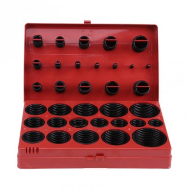 419PCS Rubber O Ring Kit Metric Grommet Seal Plumbing Garage O-Ring Assortment