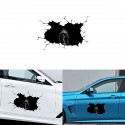 30x43cm / 20x30cm Sticker Decals Pattern Halloween For Vehicle Home Window Decoration