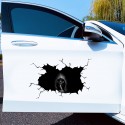 30x43cm / 20x30cm Sticker Decals Pattern Halloween For Vehicle Home Window Decoration