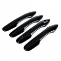 Glossy Black Exterior Door Handles Decorative Cover Trim For Toyota Carmy 2018