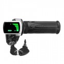 24V/36V/48V LCD Twist Throttle Battery Indicator Power ON OFF For Scooter Electric Bike