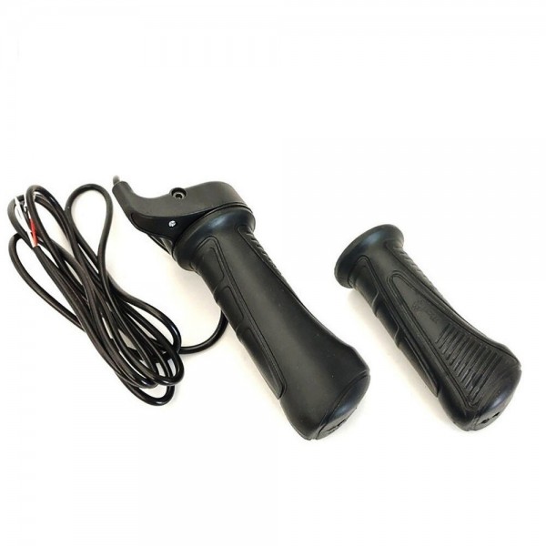 6-60V 20X Full Handle Twist Throttle for Electric Bikes Mountain Bicycle 3 Pin SM Plug Electric Bicycle Accessory