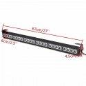 27inch 24 LED White Red Emergency Warning Light Bar Traffic Strobe Flashing Light