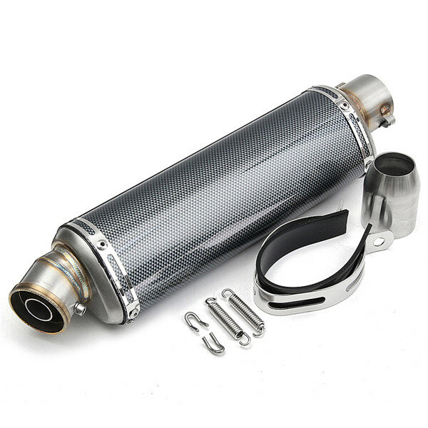 38-51mm Stainless Steel Universal Motorcycle Exhaust Muffler Pipe