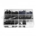 223pcs Motorcycle Complete Fairing Bolt Front Windshield Fastener Clips Screw Kits