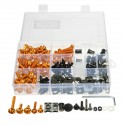 251pcs Fairing Bolt Kit Motorcycle Sportbike Body Fasteners Clip Screws Set