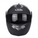 Motorcycle Dual Visor Full Face Helmet With/Without bluetooth Music Headset Gloves