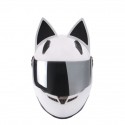 Motorcycle Full Face Helmet Women Cat Ear Women Personality 5 Colors