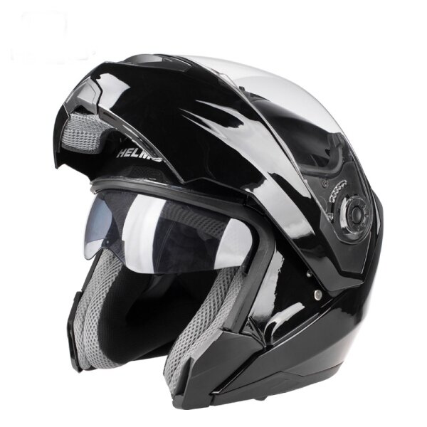 Open Face Helmet Anti-UV Casque With Dual lenses For Riders